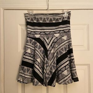 American Apparel Patterned Circle Skirt